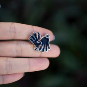 Pin Sinal Libras – Azul Marinho