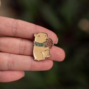 Pin Capivara Pinha – CAPI PINHA | *PRÉ-VENDA*