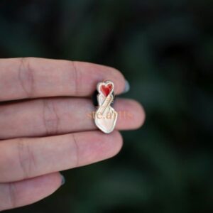 Pin Coração Coreano