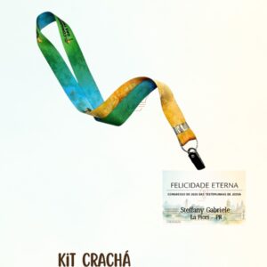 KIT Cordão + Crachá Congresso Internacional 2026