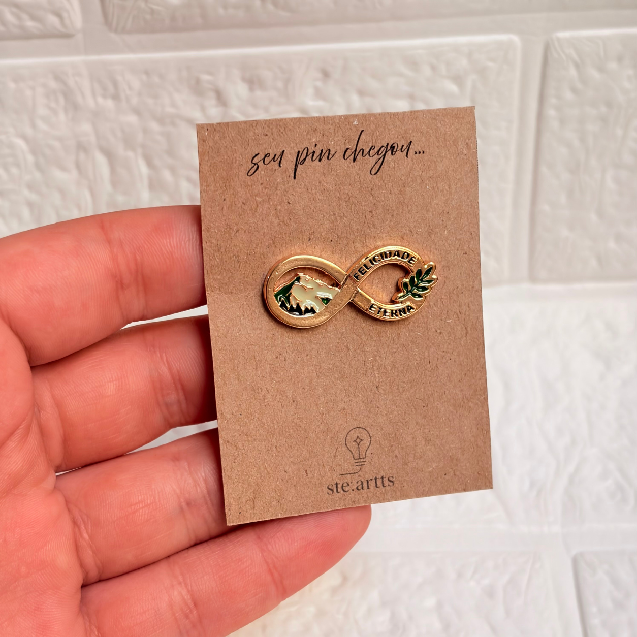 Pin Monte Felicidade Eterna – Congresso JW 2026