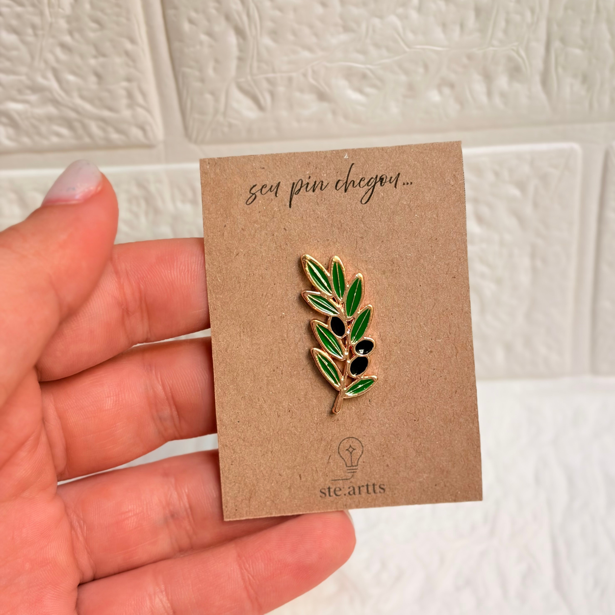 ‘ Pin Oliveira Felicidade Eterna – Congresso JW 2026